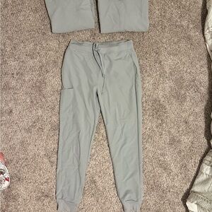 Women's Mandala Scrub Joggers with Two Tops